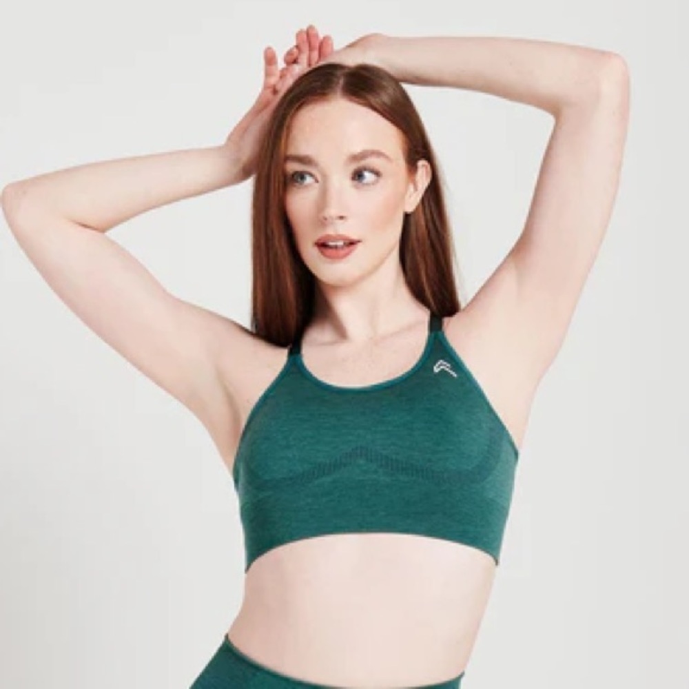 Oner Active Classic Seamless Sports Bra Mineral Green Marl